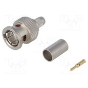 J01002A1288Y Connector: BNC; plug; male; straight; 75Ω; crimped; for cable rx9aWWAgn6YLGvmd6aG7-iCD36wwwp_JGIGW_k_psU4
