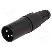 FC6131 Connector: XLR; plug; male; PIN: 3; straight; for cable; soldering i6kfx1uQvetymCfydsp_FajK4nCNzL4IqbBt_YVda-Y