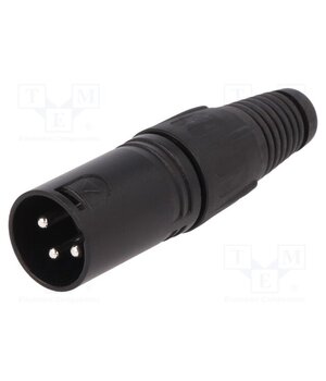 FC6131 Connector: XLR; plug; male; PIN: 3; straight; for cable; soldering i6kfx1uQvetymCfydsp_FajK4nCNzL4IqbBt_YVda-Y