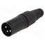 FC6131 Connector: XLR; plug; male; PIN: 3; straight; for cable; soldering i6kfx1uQvetymCfydsp_FajK4nCNzL4IqbBt_YVda-Y