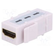 NK0014R Coupler; socket; female x2; HDMI socket x2; repeater; gold-plated xoP5_ZXeOFopBNu5AXnXvBg9lUoDod824uIrHVCBQxA