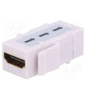 NK0014R Coupler; socket; female x2; HDMI socket x2; repeater; gold-plated xoP5_ZXeOFopBNu5AXnXvBg9lUoDod824uIrHVCBQxA