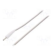 DC.CAB.0300.0150 Cable; 2x0.5mm2; wires,DC 2,35/0,7 plug; straight; white; 1.5m 91pW18_OOai4b7pRMEXXaftfzst2GkF5Rj_ORMhL8lA