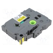 TZE-631 Tape; 12mm; 8m; yellow; Character colour: black; laminated,glued 6QnU_bjOGYgZfbZvY97oRoiCAOmiLMJcn84xzGhaPOE
