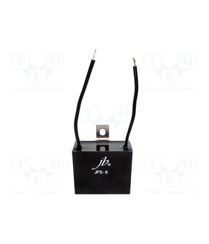 JFS8A6805J000000B Capacitor: polypropylene; motors, run; 8uF; 450VAC; 47x22x35mm JNpSakjzQIsi8PJQxjbwlQUAVhGETUjXaUf4qmhXGB4