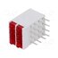 DBI04300 LED; in housing; 1.8mm; No.of diodes: 8; red; 10mA; 38°; 13mcd; 2VDC zIRP1THjh110qmy39x89HIHXI7ez2KW_JQH_AWFUcVM