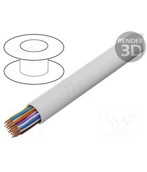 TS0014 Wire; YTKSY; 20x2x0.5mm; telecommunication; wire; Cu; white y4amPa32XXAoZCGjF8zYND9sMsXFIH1NEu6WAA3cqaQ