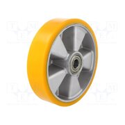 ALPU 160/20K Transport wheel; Ø: 160mm; W: 50mm; 600kg; polyurethane; ALPU Ci6APlMPCXSUpTzhHY_K1gUwDoHb5s89Ye5R6q6oPFc