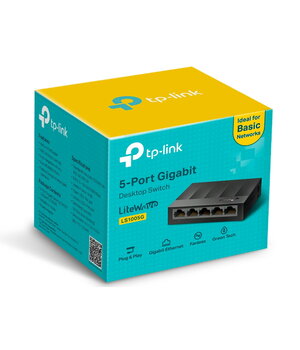 Galddatoru komutators 5 portu nepārvaldāms LS1005G, 10/100/1000Mbps, TP-LINK

 AKOM1005G+2.jpg