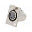 FC6100 Connector: XLR; socket; female; PIN: 3; with push button; soldering pChLqKw1SKw9EEwZJ-vEyB2nX18SMAL5edX8KnP6fFk