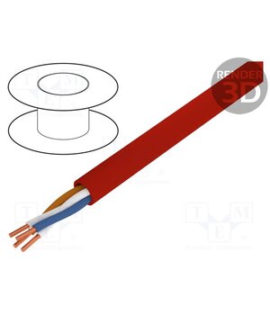 TN0007 Wire: control cable; YnTKSY; 1x2x1mm; Insulation: PVC; Colour: red TRfczba5bJs68lyQjyBv-rU-KFkbZlhfCqbsqoiPhI4