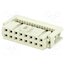 09185166803 Connector: IDC; plug; female; PIN: 16; for ribbon cable; 2.54mm; 2x8 IkzotSl533lPuEs5Wu2wt1gwBYKegx6DONwD-G-tPGs