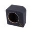 FBAUDI21 Car loudspeaker enclosure; MDF; black melange; 250mm; Audi; 20l T9U161mXMT_TOnNx_cm-5PKto6FTJwuRiIdUFQmlLUM