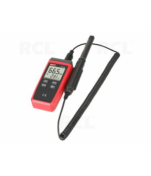 DIGITĀLAIS TEMPERATŪRAS UN MITRUMU MĒRĪTĀJS UT333S, UNI-T

 ATS333S.jpg