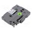 TZE-111 Tape; 6mm; 8m; transparent; for printer; Character colour: black RJnu7YCBLHMf9N32z70sSzsCH5df56rzO11jy9N81QM