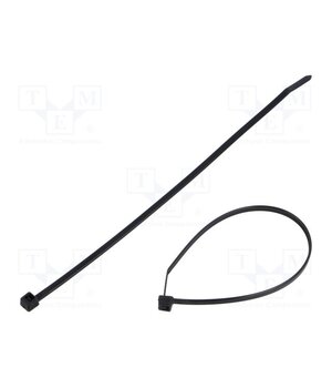 7TCG054360R0436 Cable tie; L: 205mm; W: 3.6mm; black; polyamide; UL94V-2 alpTQkPR_LM2xcmet1tRtWGFWspPJOP4X9kxQd80jyI