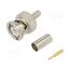 031-326 Connector: BNC; plug; male; straight; 50Ω; crimped; for cable; PTFE _ycdaFECcUIiCQRBviVpgB6mTGJZcL98comLursIYE8