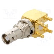 034-1030 Connector: Micro BNC; socket; female; angled 90°; 75Ω; HD-BNC; THT cdFT50PCjiCfzsI0X5kUC7P2tY3aorXuPSYq4DPXbzw