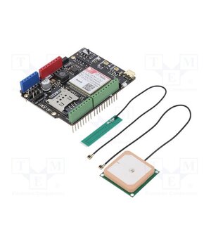 DFR0763 Module: GSM; shield; -40÷85°C; Band: B12,B13,B2,B4; Arduino APC8msXVKd8zuISTpRG_qr9FHnElG3hSQBJ1F1yi9fU