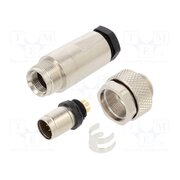 99 0421 10 07 Connector: M9; plug; male; Plating: gold-plated; 125V; 1A; IP67; 712 5eUxoY9g5fPuLl5f6PW91zSaLz969m-N1vXYmQtzr9A