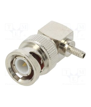 RF1-26-T-02-50 Connector: BNC; plug; male; angled; 50Ω; crimped; for cable; PTFE 7cbf2PfXGmxP3X2Y5WkwKPZtBcrvc_ZohV2wQYWUYZk
