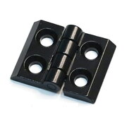 Melna cinka sakausējuma eņģe 2020 alumīnija profilam

 II22F62J.jpg