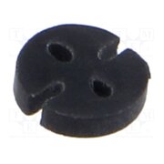 ELM 5-5MM Spacer sleeve; LED; Øout: 3.9mm; ØLED: 3mm; L: 5mm; black; PVC; metric PsjVsi49XzDgfiDebJc8DytaV9NR_GsK3V9XCtN2nN4