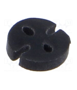 ELM 5-5MM Spacer sleeve; LED; Øout: 3.9mm; ØLED: 3mm; L: 5mm; black; PVC; metric PsjVsi49XzDgfiDebJc8DytaV9NR_GsK3V9XCtN2nN4