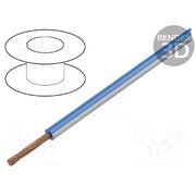 FLRY-A0.35-BL/WH/1 Wire; FLRY-A; 1x0.35mm2; stranded; Cu; PVC; blue-white; 60V; Class: 5 mh1non9ptgbiWynlScyjWvFwGKPOGqSnMJJznl6Ppyw