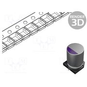 20SVPF390M Capacitor: polymer; 390uF; 20VDC; SMD; OS-CON SVPF; ±20%; Ø8x11.9mm LnnvdHaaHoV6SsxnUlsA2d5wkWoyoOscC4ZhD7txz-Q