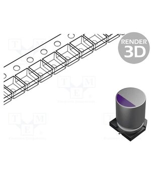 20SVPF390M Capacitor: polymer; 390uF; 20VDC; SMD; OS-CON SVPF; ±20%; Ø8x11.9mm LnnvdHaaHoV6SsxnUlsA2d5wkWoyoOscC4ZhD7txz-Q
