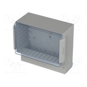 RCP 3500 Enclosure: wall mounting; X: 296mm; Y: 281mm; Z: 158mm; ABS; grey rL3FO5q5SPycT0chhzcV1rtWFFm_HxMptcUoA-XwgPQ