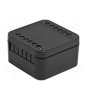 S502/A Enclosure: junction box; X: 44mm; Y: 44mm; Z: 25mm; black i6-ui7J61A_RHZA6Dj8lILvy6uvYOQvJvndcr4m8P1Y