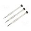 4-360-E01 Screwdriver: precision-set; precision; 3pcs. tZcn-vD-9angP66BmRAST80YW6bc00d2G9JtwaY5ElQ