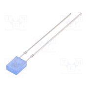 OSB5YU7YA4B LED; blue; rectangular; 2x4x5mm; 500÷750mcd; 100°; Front: flat; 20mA xZ2Mcro7j8zEOZAlCKrFa18rlYDn_d2YSOKvA89bgxI