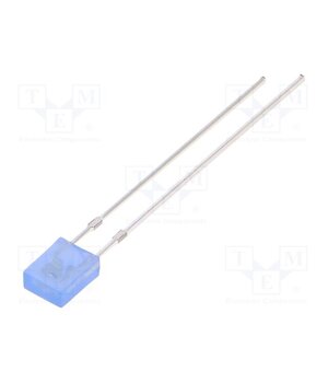 OSB5YU7YA4B LED; blue; rectangular; 2x4x5mm; 500÷750mcd; 100°; Front: flat; 20mA xZ2Mcro7j8zEOZAlCKrFa18rlYDn_d2YSOKvA89bgxI