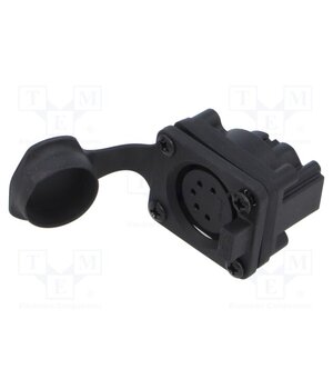 AXS5FP Connector: XLR; socket; female; AXS; 7.5A; 133V; PIN: 5; IP65 iSsNPLJqJICdqnSsWlD3_dS2JQA02c19bTJsaMACK7M