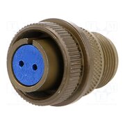 97-3106A-14S-9S Connector: circular; plug; for cable; PIN: 2; female; soldering; 97 XMXbC34Ko_0zV51JqZekvgLdc-4iS-4XNnCIrWAwPkM