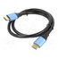 ALHSE Cable; HDMI plug,both sides; PVC; HDMI 2.0; Len: 0.75m; black OiCZhntlECoHQiU_psDISp5U_mhbmVC175wMLKo7lYA