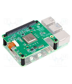 RASPBERRY PI AI HAT+ 13 TOPS Accessories: expansion board; Comp: Hailo 8L accelerator; 13TOPS jhnZJSkT57jwxVofj0yniCRtB71RXBhEQzsaaf2KL6c