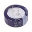 BCE005R5C105FS Supercapacitor; THT; 1F; 5.5VDC; ±20%; Ø20.5x7.6mm; Pitch: 5mm; EDLC r2ufB339Y1gMwNgZUv_qUzcc5sRLsCvk51fbT23g8sM