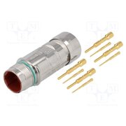 75009697 Connector: LS1; plug; PIN: 8(4+4); male; crimped; for cable; IP68 AQV9tNyohScQscWesptVjjIVcm8AOYMFcOwERc7Hg50
