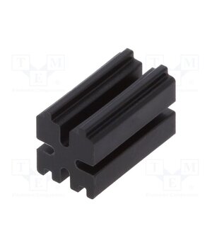 8GE04V80261 Spacer sleeve; LED; ØLED: 3mm; L: 9mm; black; UL94V-2; polyamide 9dJ09FSDhEIlM4skGRq-kjvkDY1pLHi54rCWtLWnpt4