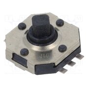 TSSJ 5 Microswitch TACT; SPST-NO; Pos: 2; 0.05A/12VDC; SMD; none; 1.6N fu46dBln3N5eoaSL55w2py3jJo_pMVuqHFrpWkUctMY