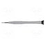 4-3706-AL Screwdriver: precision; slot; 0.6x0.15mm; Blade length: 14mm Hxi-fJJ05MQW0nNsj7vptGmTKwlLYFL0KeEl1qKbvI0
