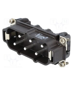 C14610A0061025 Connector: HDC; contact insert; male; 42A; 400V; PIN: 6; 6+PE ZfwVomaCIEHvSVRCRY0Pj8ecJL7wT2i27g9kHgJUzBI