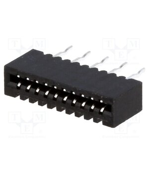 DS1020-04-10BVT1 Connector: FFC/FPC; THT; PIN: 10; Contacts: copper; tinned; 1mm; 20mΩ XWZ0w3OzPrO-tbFQITo_RvcuKQ8asyf-ji17ncfdmMA