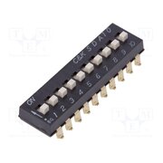 SDA10H1SBD Switch: DIP-SWITCH; Poles number: 10; ON-OFF; 0.025A/24VDC; Pos: 10 L_6yi7fAvKFk2GoUhZ1_TqxrDFJ9PVvTOe-k956Tqgc