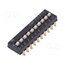 SDA10H1SBD Switch: DIP-SWITCH; Poles number: 10; ON-OFF; 0.025A/24VDC; Pos: 10 L_6yi7fAvKFk2GoUhZ1_TqxrDFJ9PVvTOe-k956Tqgc