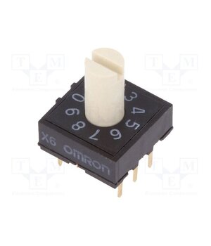 A6R-102RS Encoding switch; DEC/BCD; Pos: 10; THT; Rcont max: 200mΩ; A6R -sjToeGD-og5hzwM1u5A_X5RHrpa6dIpU4UMwYVWobM